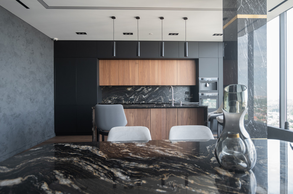 Пентхаус (современный) - кухня