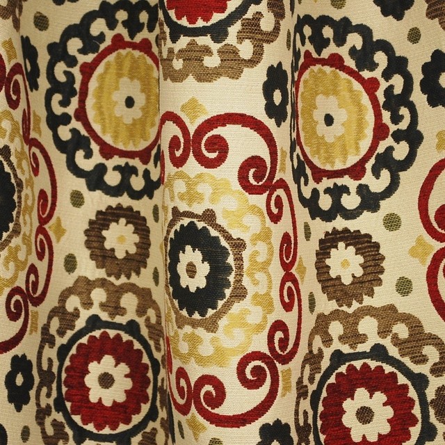 Candy Shop Red Suzani Fabric