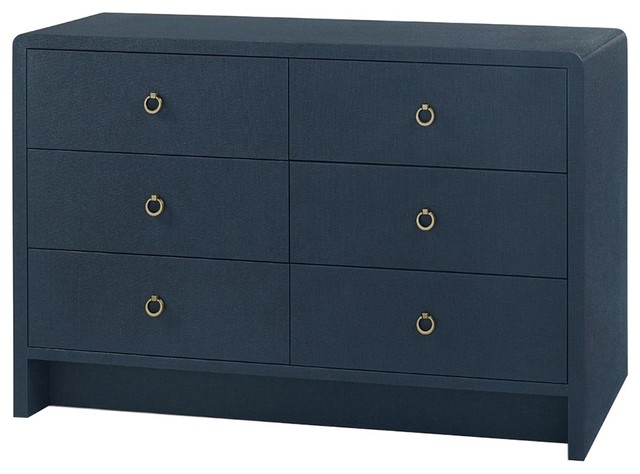 Bungalow 5 Bryant Extra Large 6 Drawer Contemporary Dressers