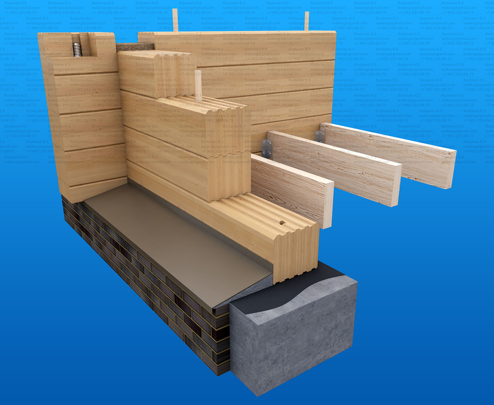 Иллюстрации - Строение стен