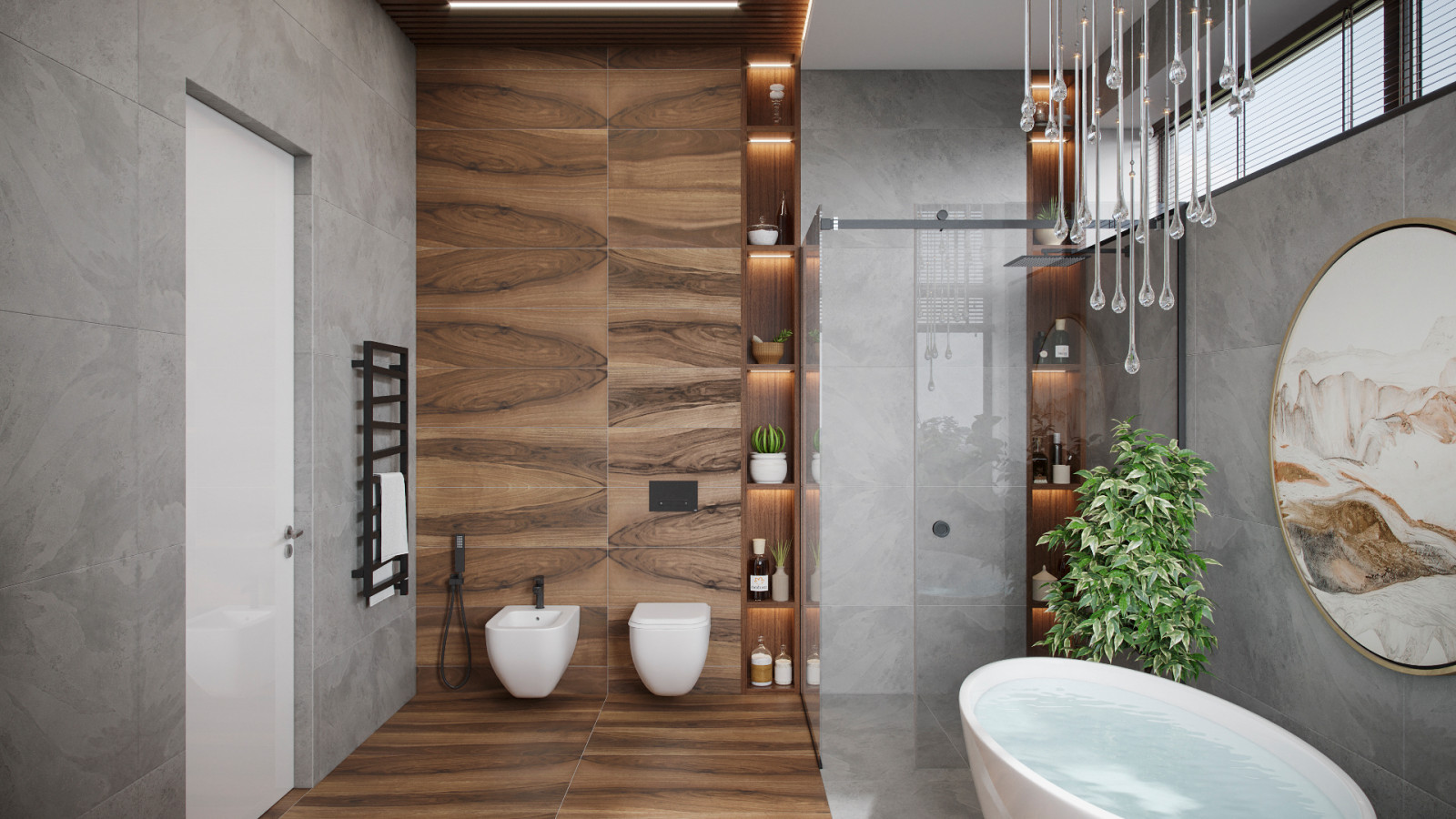 Дизайн интерьера индивидуального жилого дома. КП "Павлово"