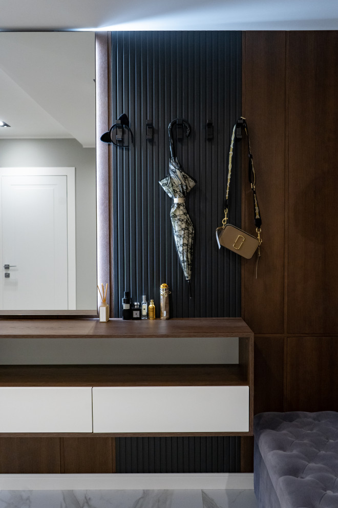 Дизайн интерьера трехкомнатной квартиры в г. Видное