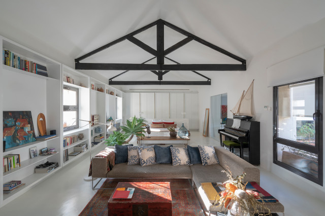 Casa H contemporary-vardagsrum