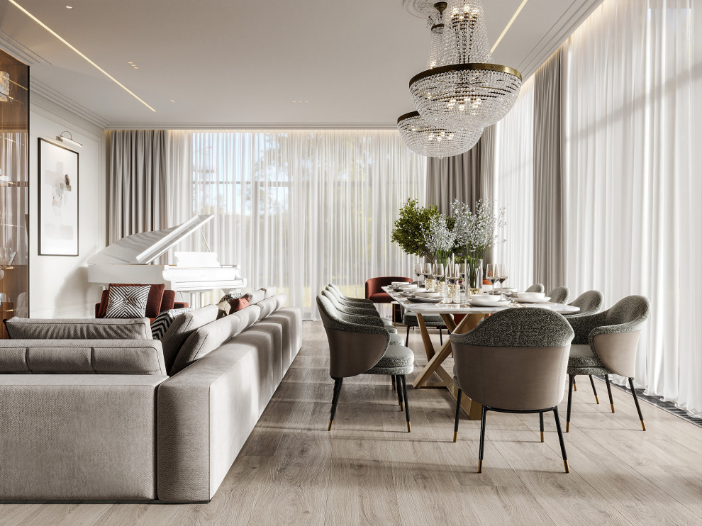 Дизайн-проект жилого дома в КП «Папушево» 409.8 кв.м