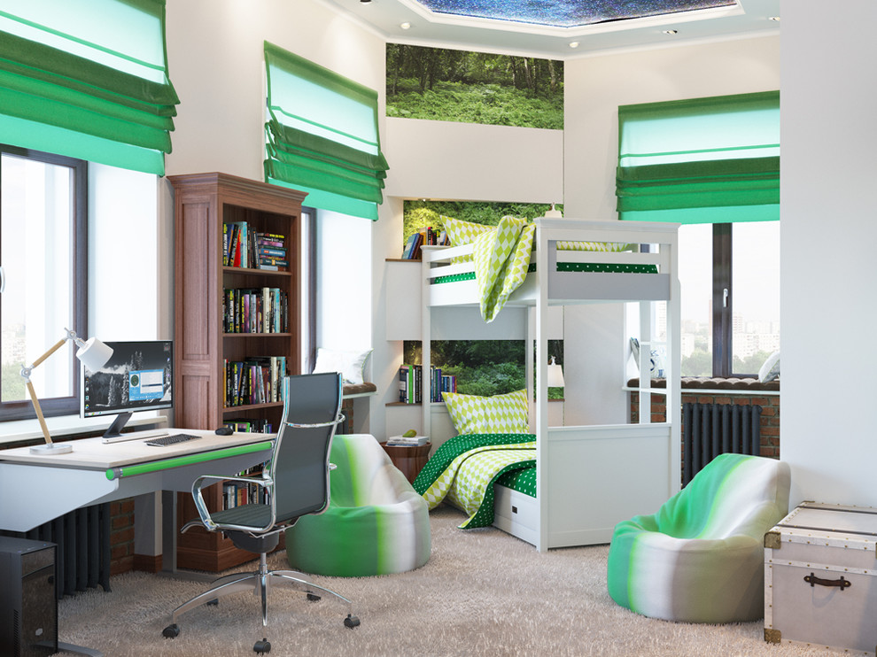 Дизайн проект четырехкомнатной квартиры в центре Москвы