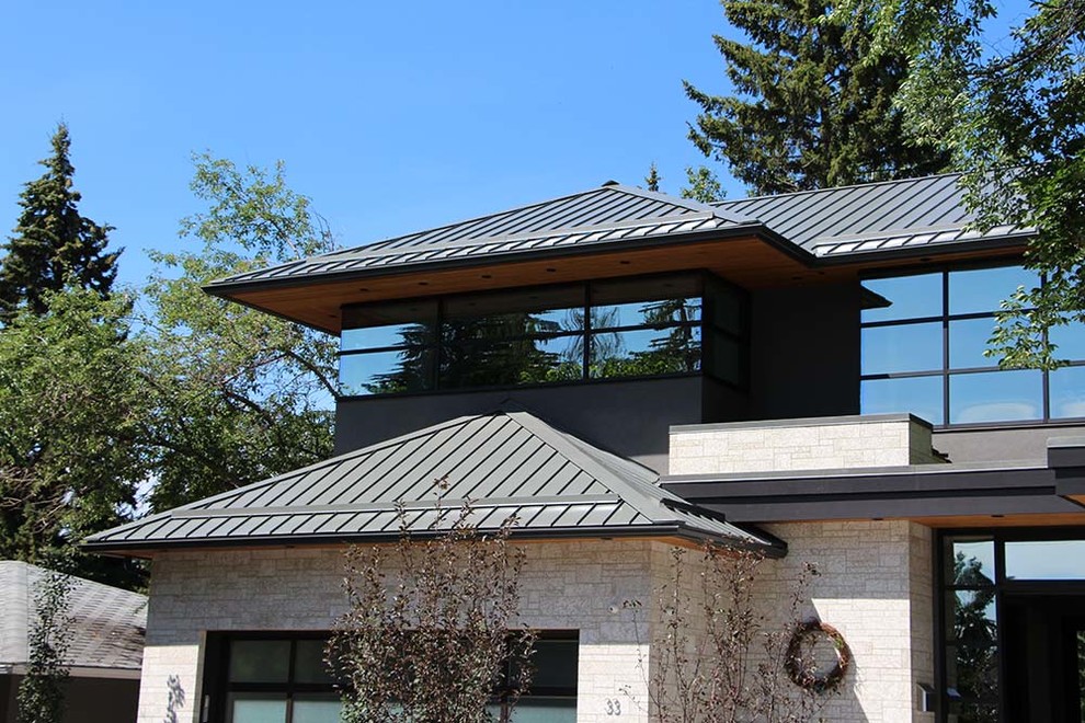 Calgary Exterior Renovation Modern Exterior Calgary