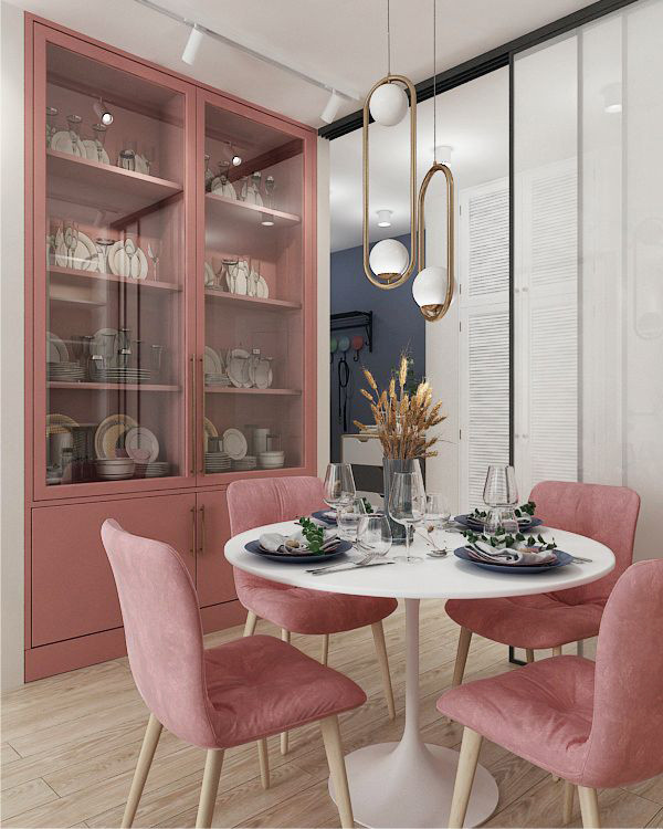 Квартира "Морской бриз" в стиле сканди 90 кв.м. в