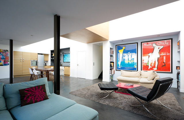 Maison MS modern-wohnbereich
