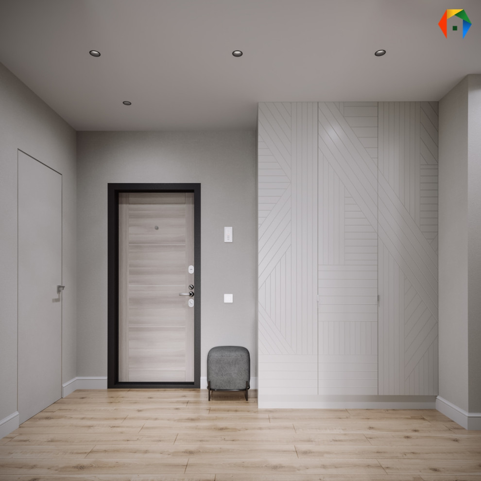 Москвичка. Дизайн для квартиры с солнечной прихожей