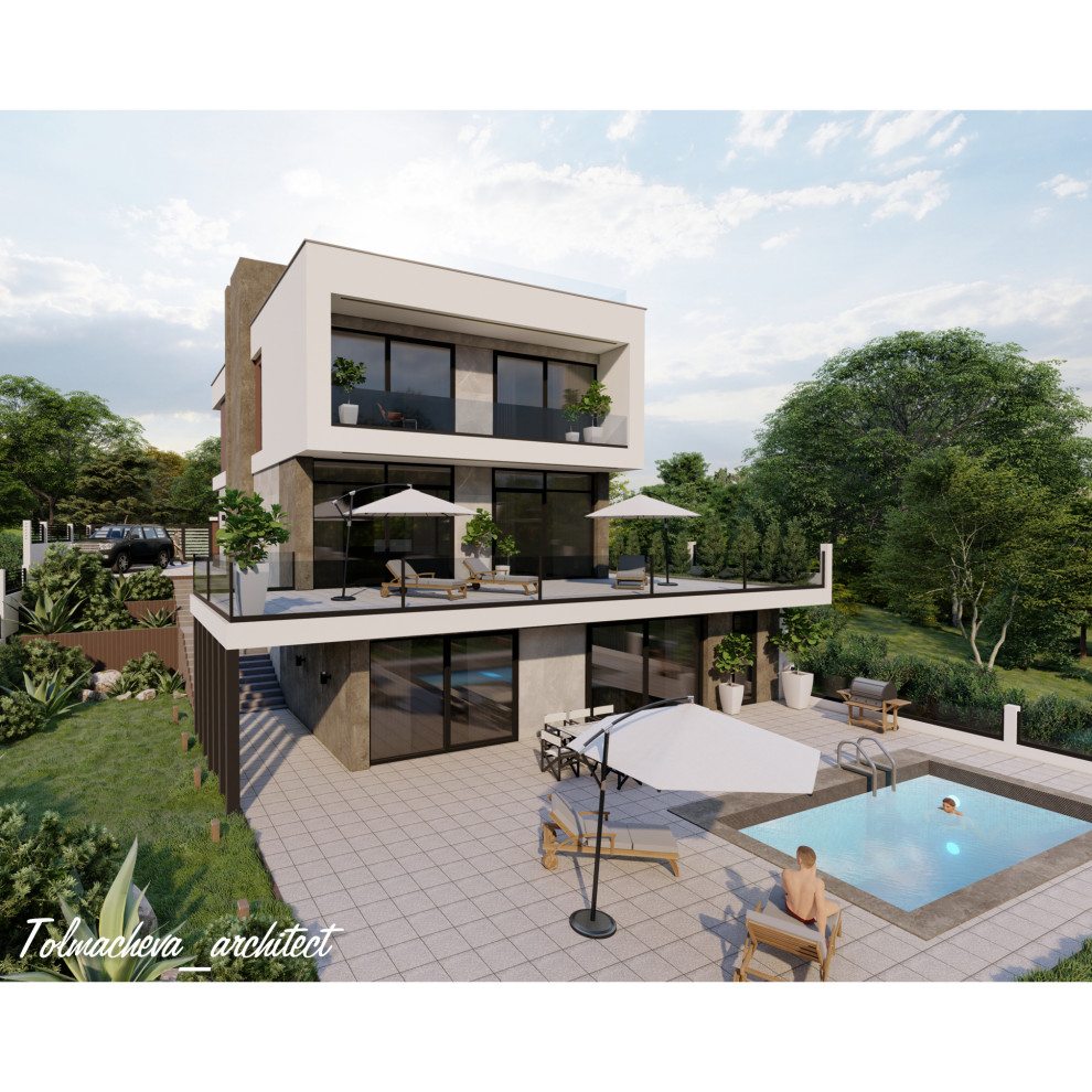 Частный жилой дом . Мацеста.