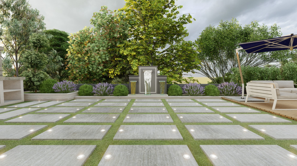 Garden and Roof Garden Design - CGI