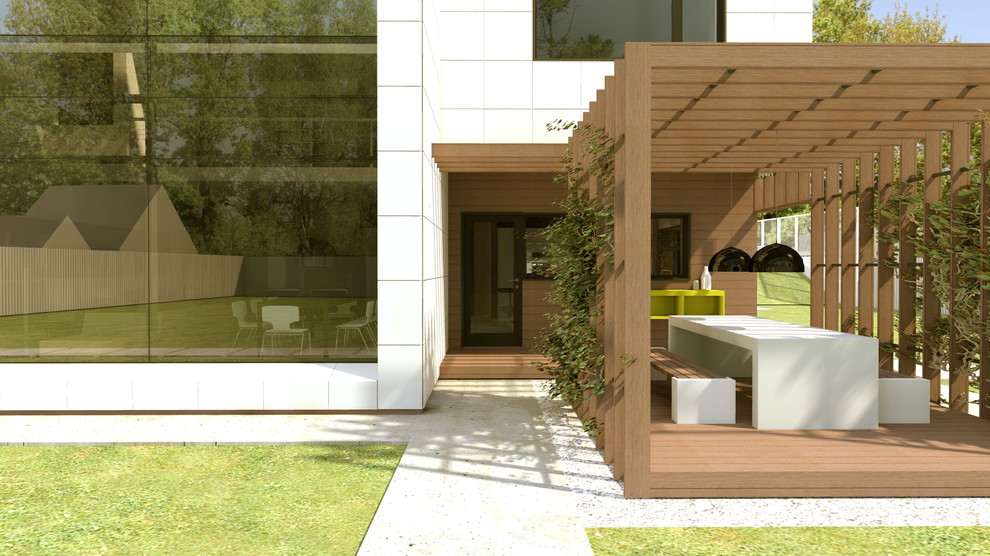 Проект частного дома на Российской