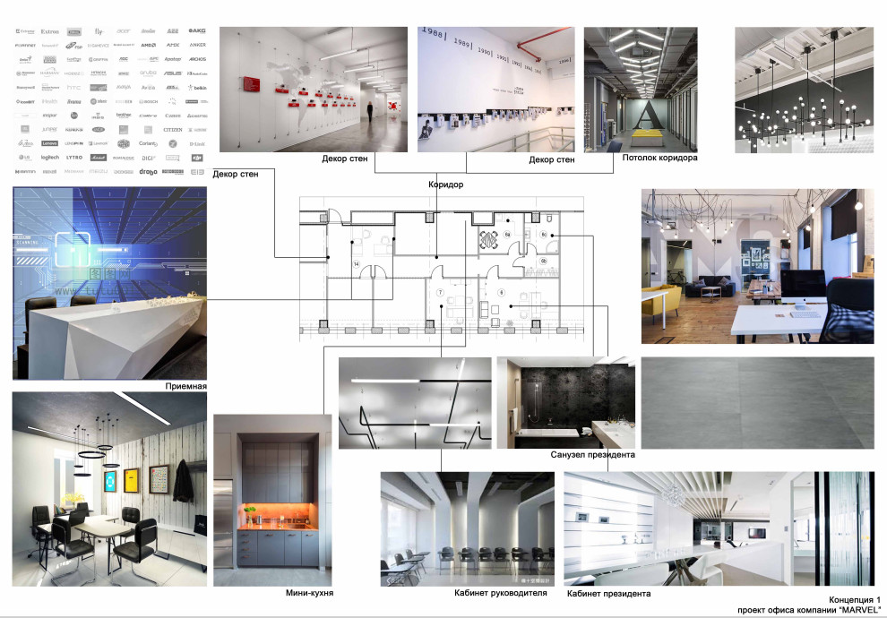 Офис технологической компании