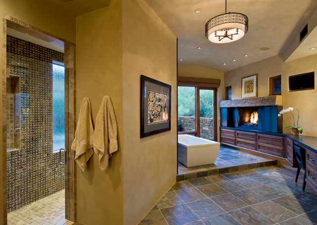 Mountain Lodge clasico-cuarto-de-bano