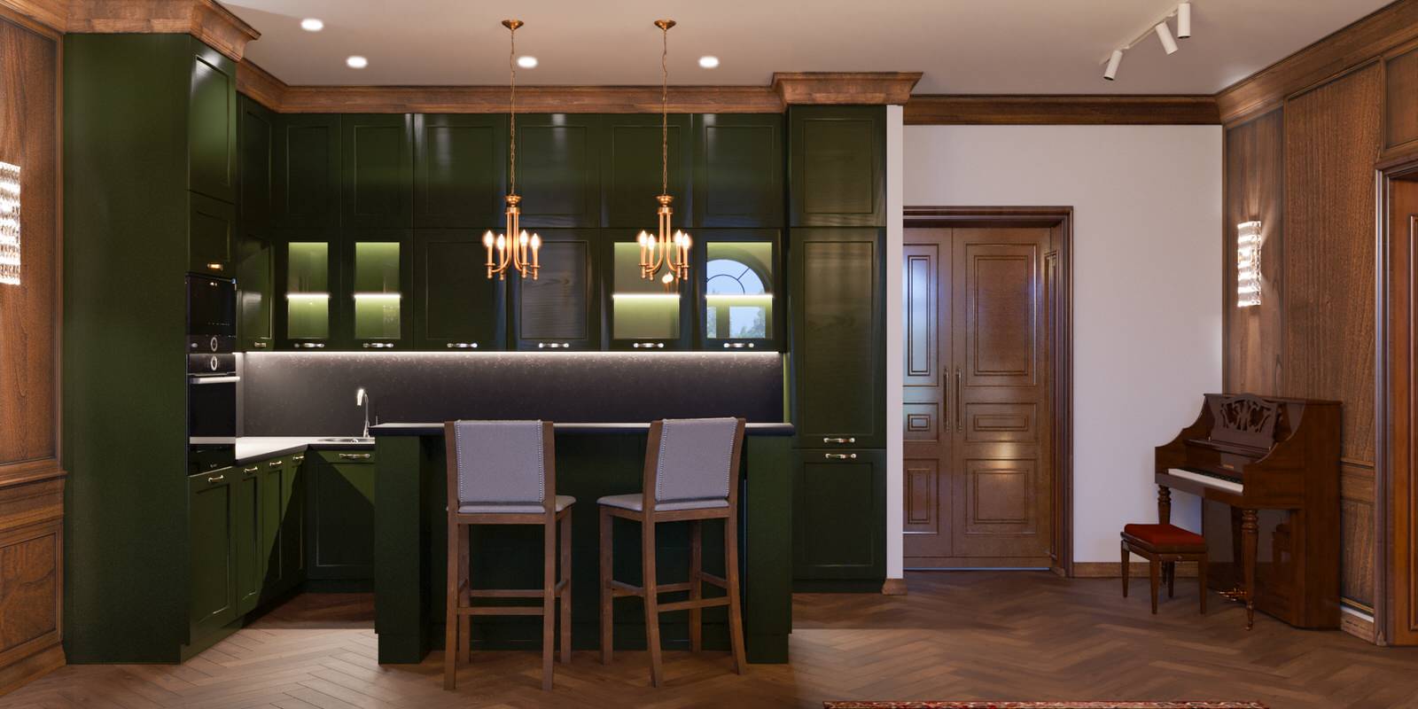 Кухня в классическом стиле