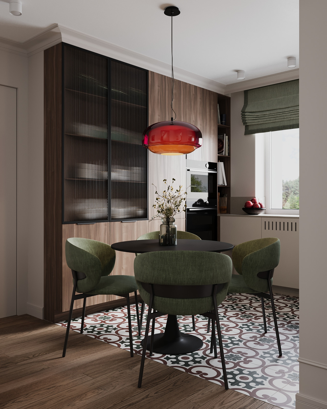 Современная классика в двухкомнатной квартире