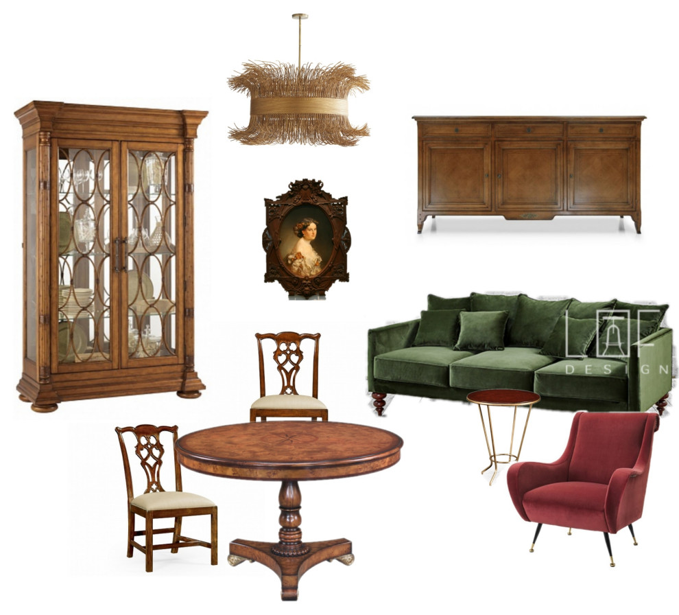 Комплектация проекта мебелью