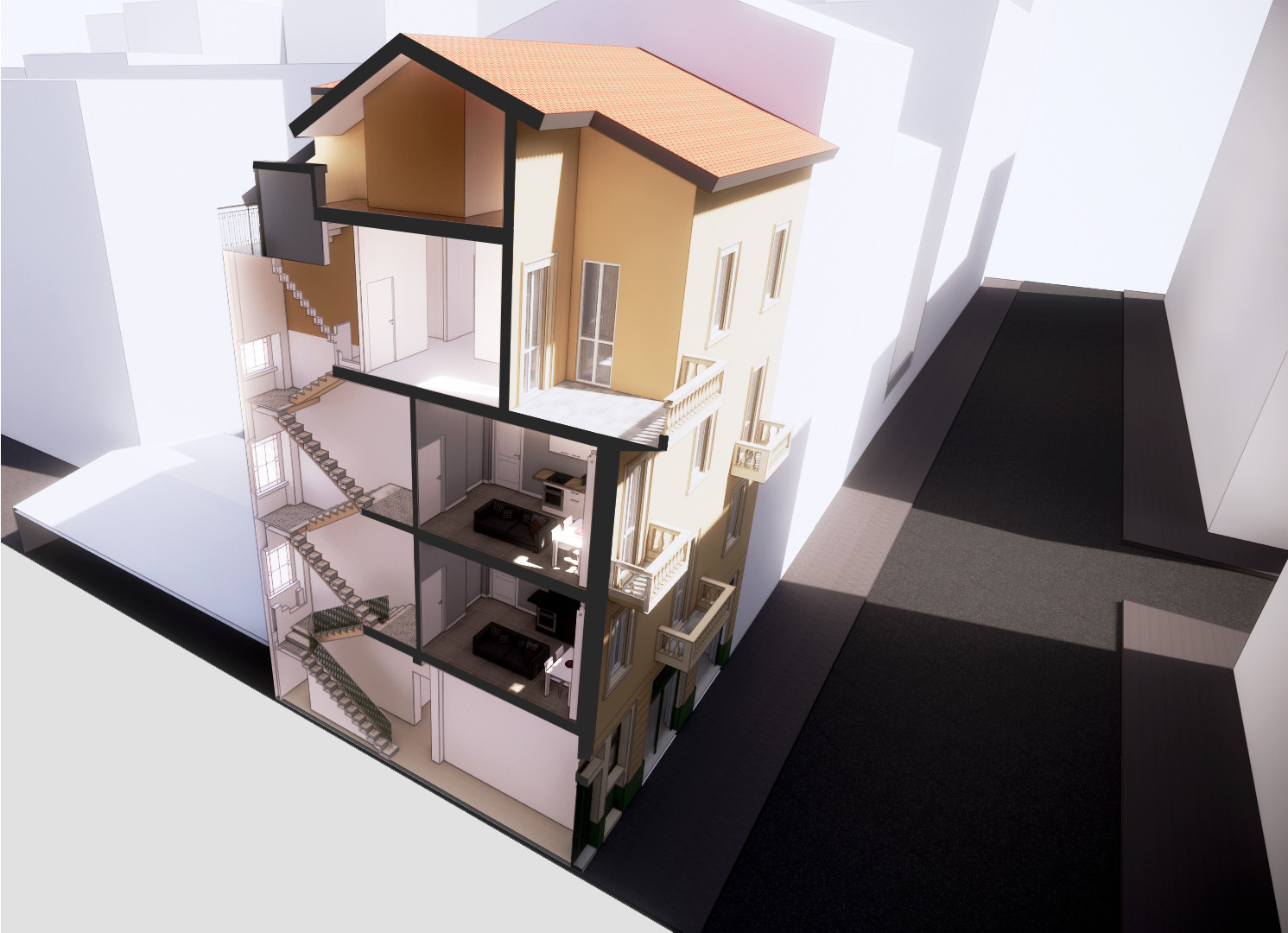 Via Archimede (in corso)