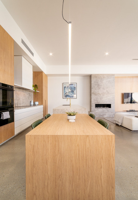 West Beach modern-kitchen