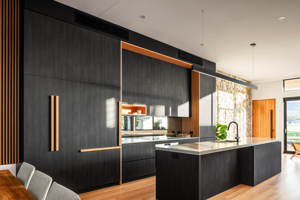 Photo of a contemporary kitchen in Wollongong.