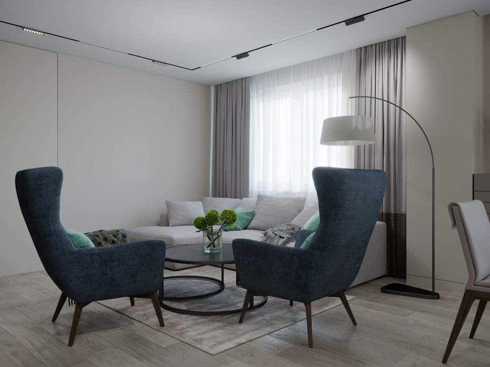 Проект оформления интерьера квартиры 90 кв.м