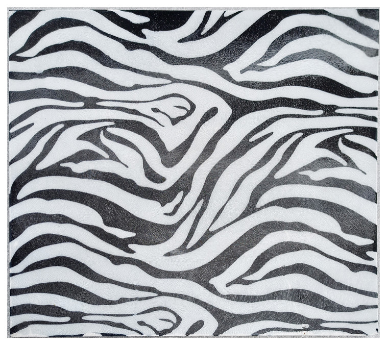 Large Faux Zebra Skin Wall Tile - Contemporary - Wall And Floor Tile ...