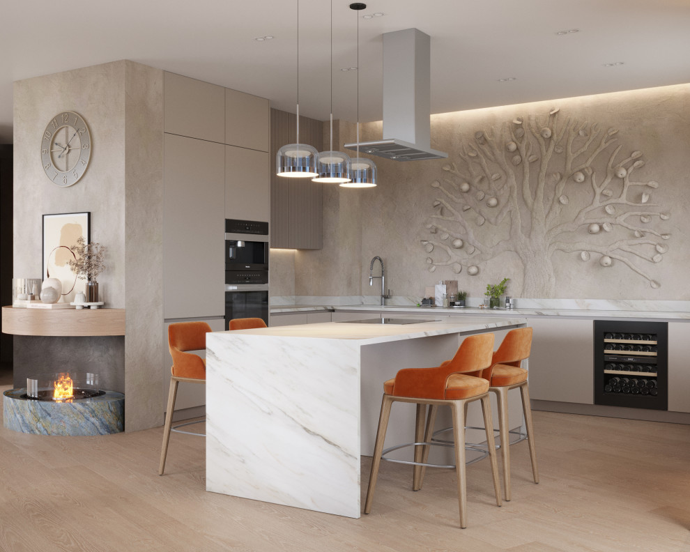 Уютный пентхаус для большой семьи