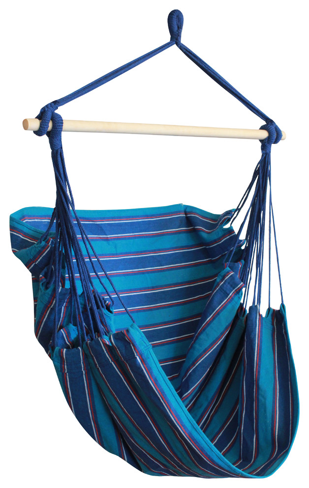 Hammaka Woven Fabric Chair, OSFM Contemporary Hammocks And Swing