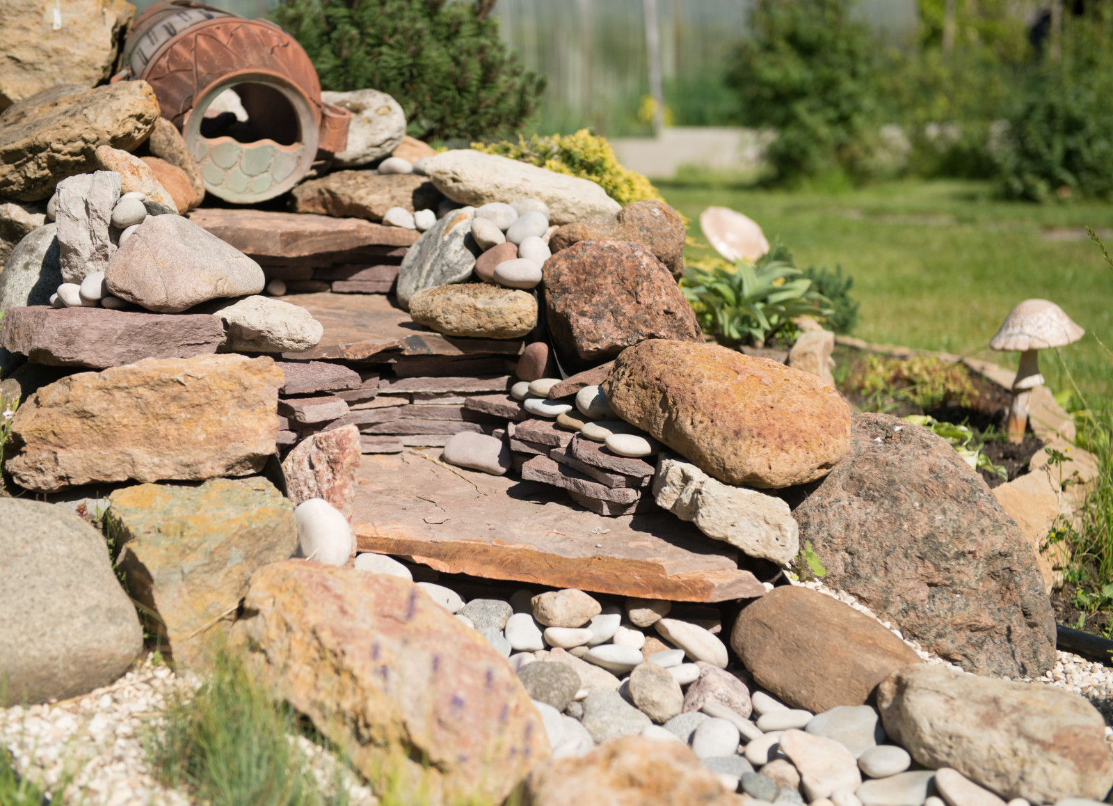 Озеленение сада