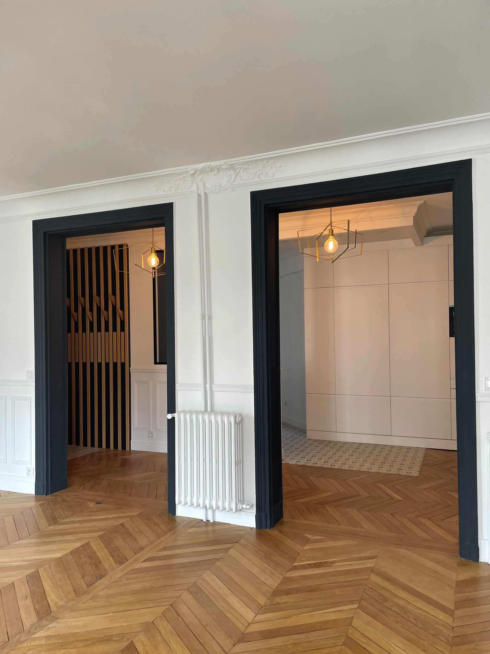 Rénovation d'un appartement haussmannien de 150m²