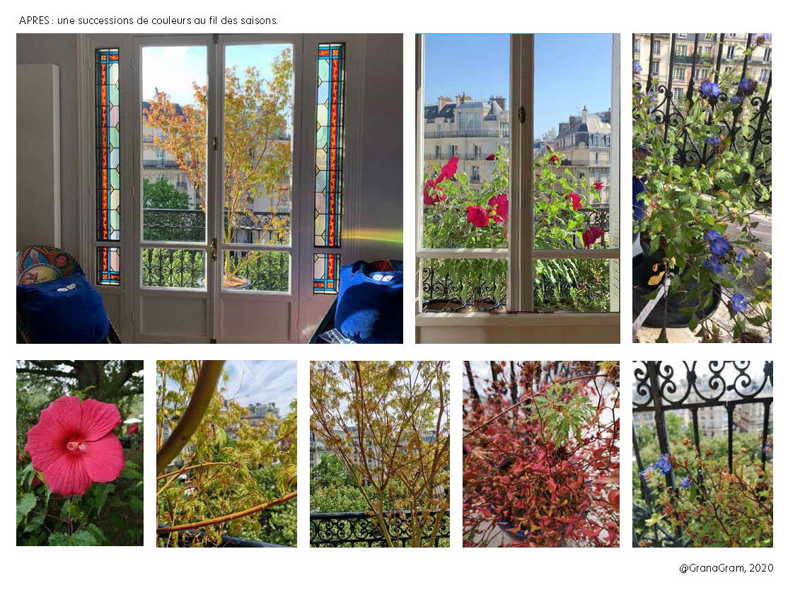 Réalisation : des couleurs au fil des saisons