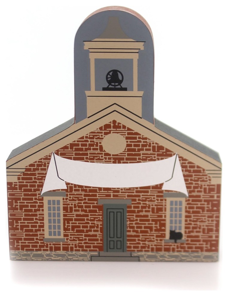 Cats Meow Village Graduation School Wood Personalize It Life Celebration 05 Contemporary Decorative Objects And Figurines By Story Book Kids Inc