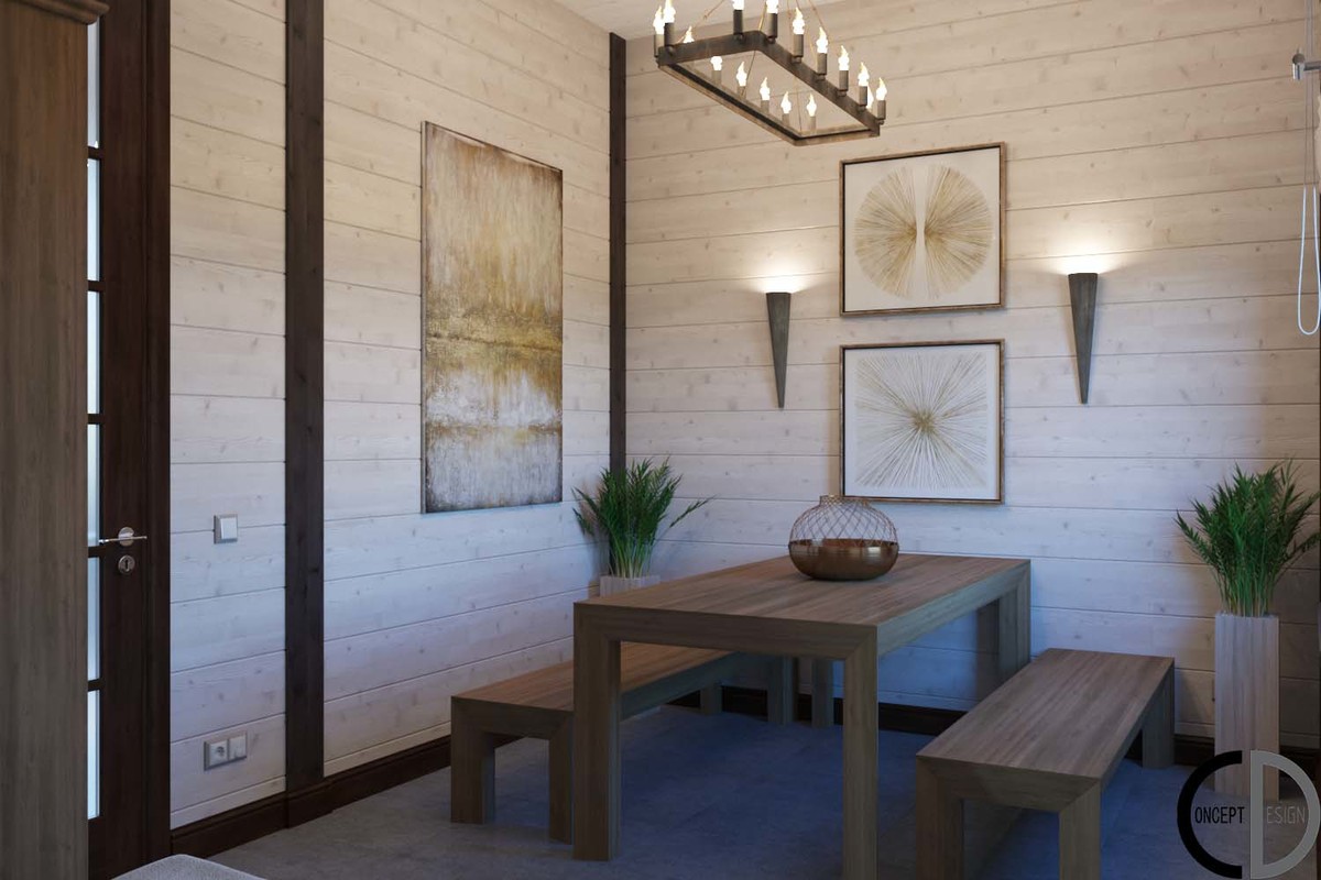 Загородный дом на природе