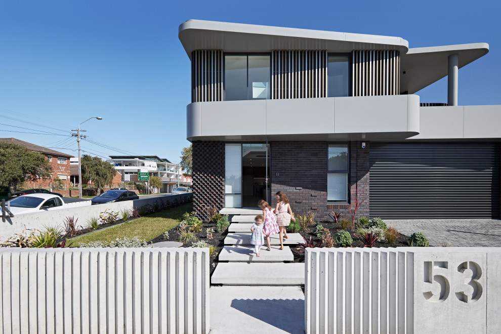 Modern house exterior in Sydney.