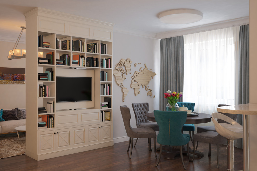 3d визуализация 2х комнатной квартиры для молодой пары