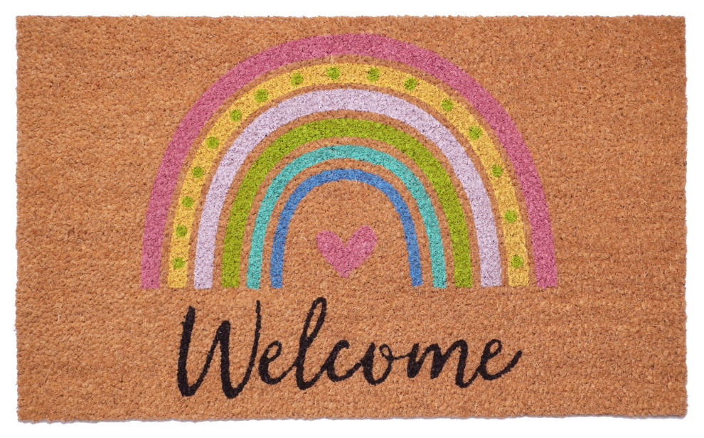 Calloway Mills Rainbow Doormat Contemporary Doormats by
