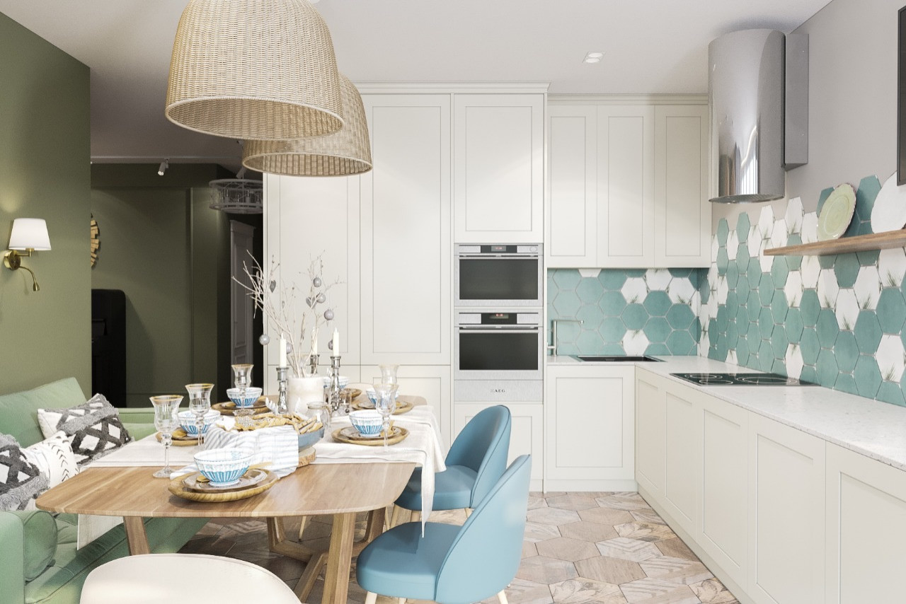 Шуваловские Высоты. Квартира для семьи с тремя сыновьями