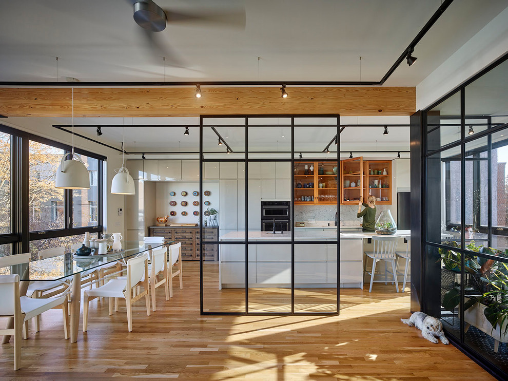 Three-Piece House - Contemporary - Kitchen - Philadelphia - by Qb3 LLC ...