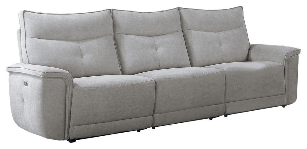 Sectional Sofas, Nico Top Grain Leather Power Reclining Sectional With Chaise