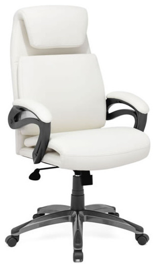 Zuo Lider Relax Office Chair in White