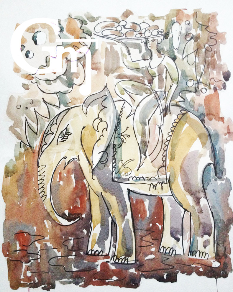 Декоративная вставка в интерьер