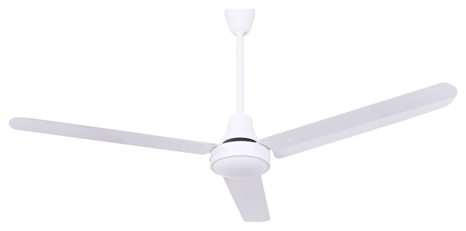 thumbnail image 2 of Canarm 48-Inch Industrial DC Ceiling Fan - Weatherproof White Fan For Indoor & Outdoor Use 2 of 12