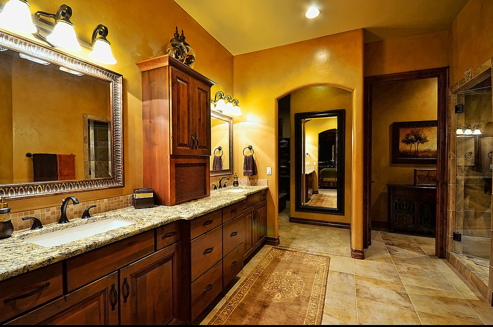 Inspiration for a transitional home design remodel in Denver