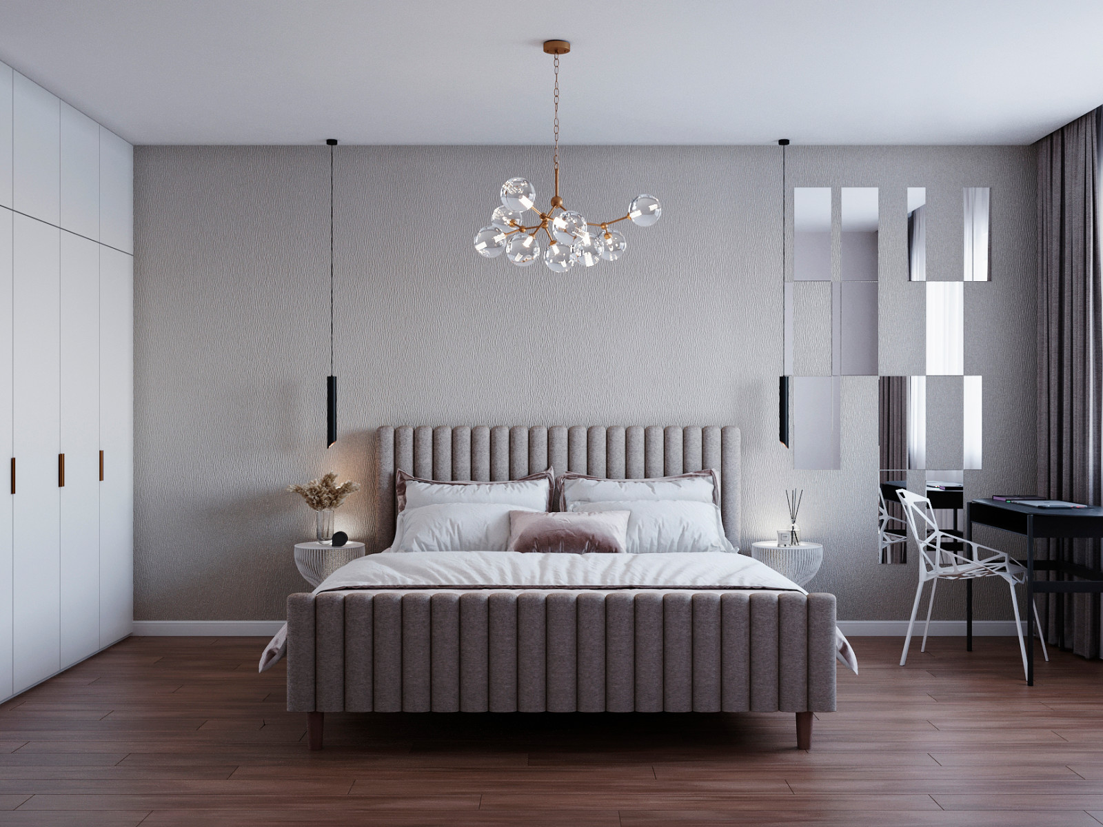 Квартира 60 м2, ул.Кирова, г.Новосибирск, 2021 г.