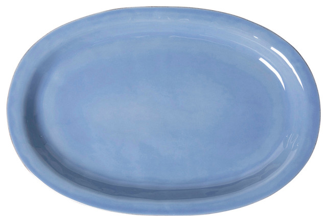 Puro Chambray 16" Platter - Contemporary - Serving Dishes And Platters - by  Juliska | Houzz