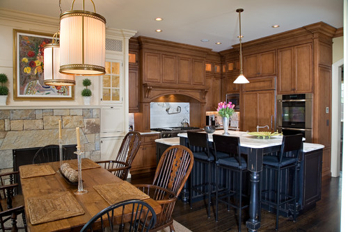 multi-level kitchen island countertops 