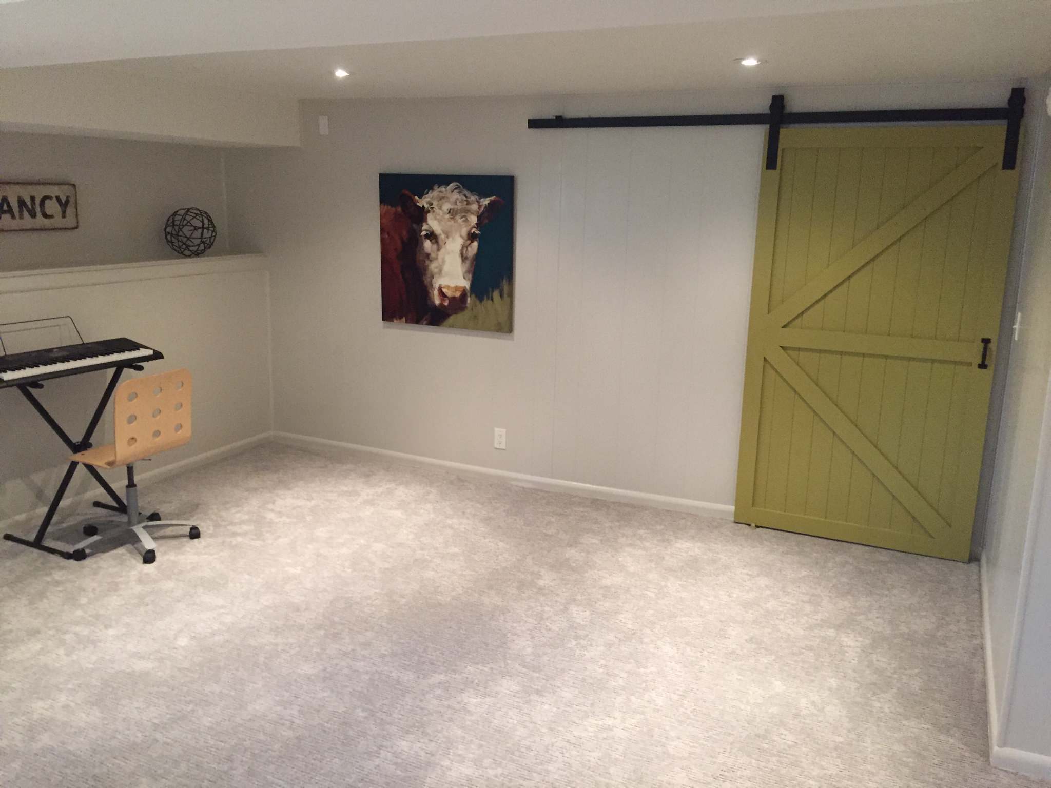 The Powell's basementi