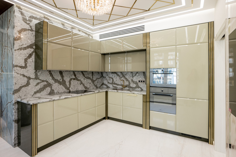 Ремонт квартиры в ЖК "Рассказово", 68 кв.м. в стиле ар-деко