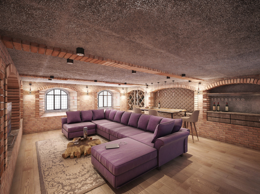 Проект 96 - Интерьер винного погреба