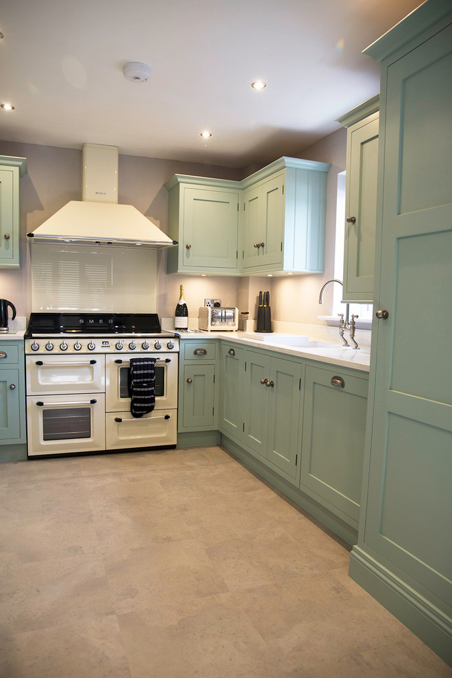 Inspiration for a beach style kitchen in Cheshire.